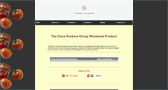 Desktop Screenshot of classproduce-test.com